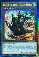 Number 106: Giant Hand [RA04-EN066] Prismatic Ultimate Rare