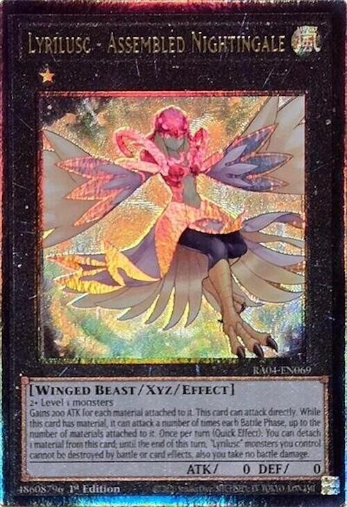 Lyrilusc - Assembled Nightingale (PUR) (RA04-EN069) [Prismatic Ultimate Rare] - Yu-Gi-Oh!