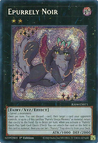 Epurrely Noir [RA04-EN071] Secret Rare