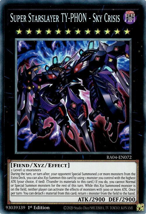 Super Starslayer TY-PHON - Sky Crisis (PCR)
