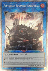 Amphibious Swarmship Amblowhale (Platinum Secret Rare) (RA04-EN077) - Yu-Gi-Oh!