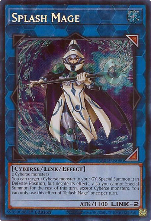 Splash Mage (Secret Rare) (RA04-EN080) - Yu-Gi-Oh!