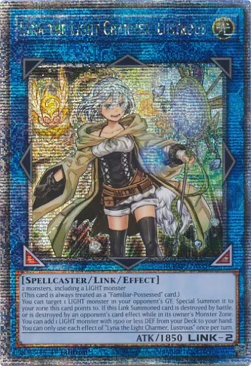 Lyna the Light Charmer, Lustrous (Quarter Century Secret Rare)