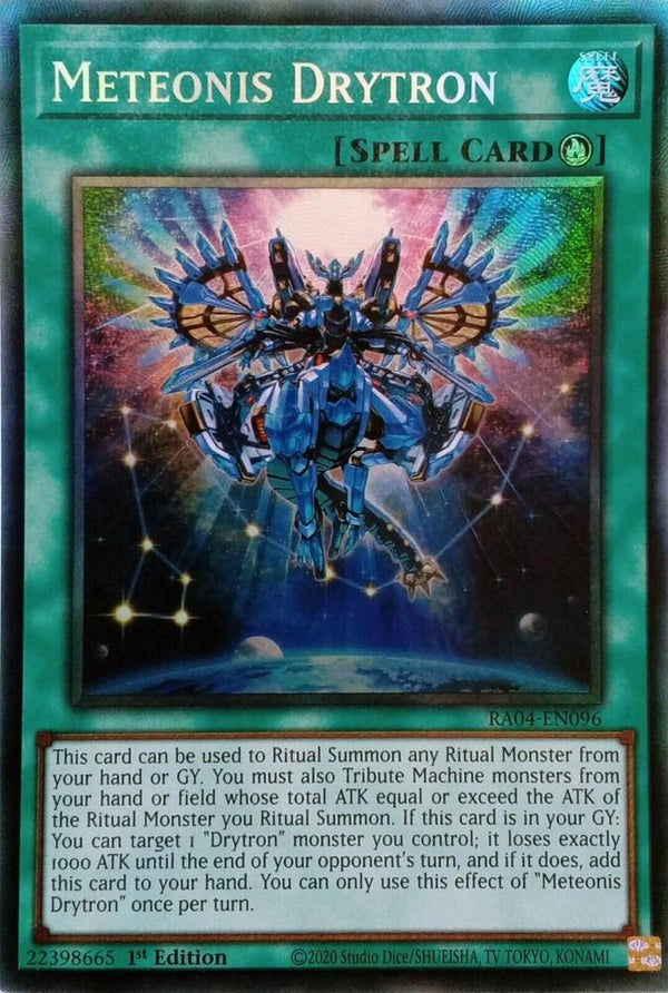 Meteonis Drytron (PCR) (RA04-EN096) [Prismatic Collector's Rare] - Yu-Gi-Oh!