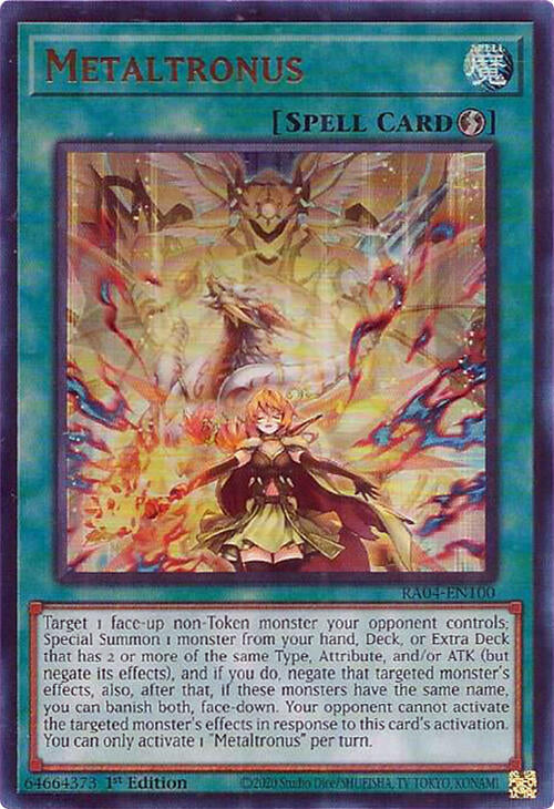 Metaltronus (UR) (RA04-EN100) [Ultra Rare] - Yu-Gi-Oh!