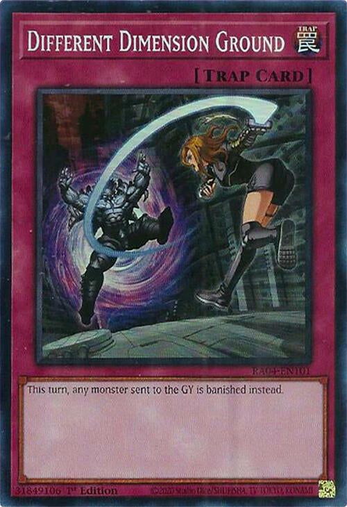 Different Dimension Ground (RA04-EN101) [Super Rare] - Yu-Gi-Oh!