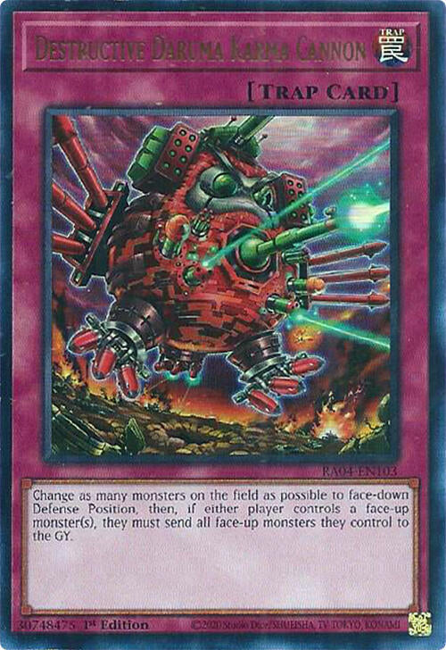 Destructive Daruma Karma Cannon (UR)
