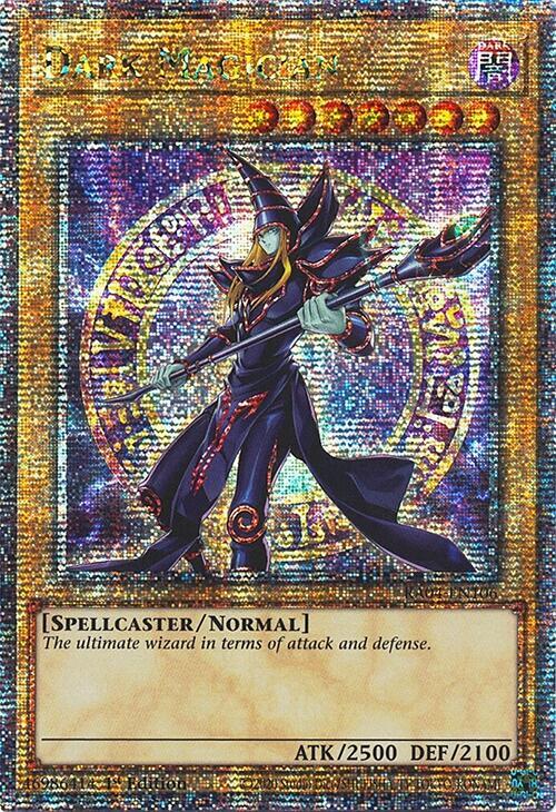 Dark Magician (8th Art) (Quarter Century Secret Rare)