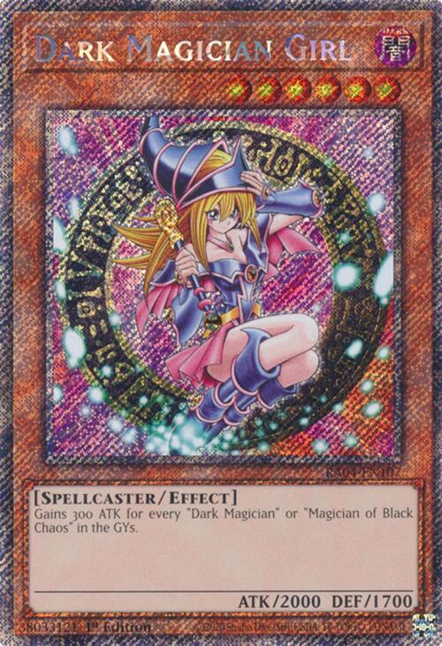 Dark Magician Girl (3rd Art) (Platinum Secret Rare) (RA04-EN107) - Yu-Gi-Oh!