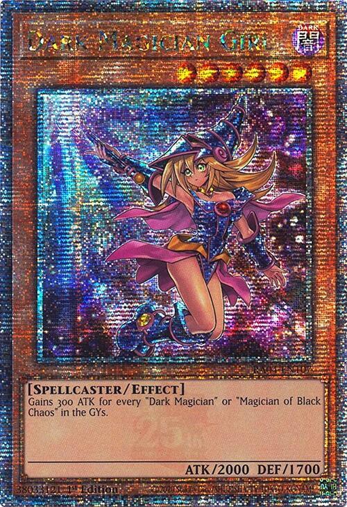Dark Magician Girl (7th Art) (Quarter Century Secret Rare) (RA04-EN107) - Yu-Gi-Oh!