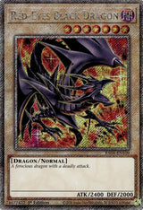 Red-Eyes Black Dragon (8th Art) (Platinum Secret Rare) (RA04-EN109) - Yu-Gi-Oh!