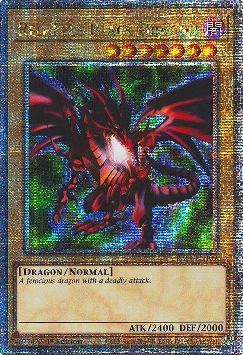 Red-Eyes Black Dragon (4th Art) (Quarter Century Secret Rare)