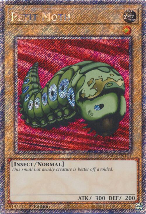Petit Moth (Platinum Secret Rare) (RA04-EN111) - Yu-Gi-Oh!