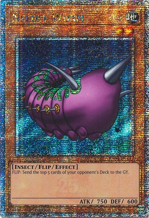 Needle Worm (Quarter Century Secret Rare)