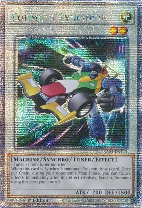 Formula Synchron (Quarter Century Secret Rare)