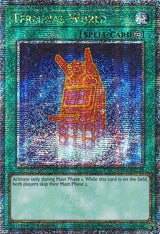 Terminal World (Quarter Century Secret Rare) (RA04-EN148) - Yu-Gi-Oh!