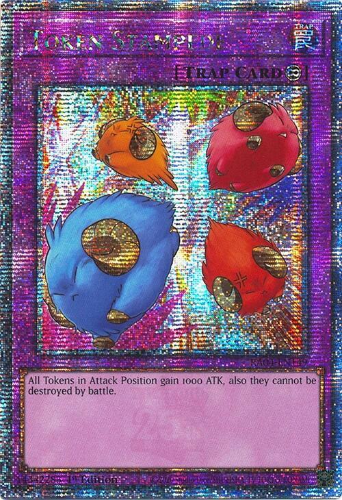 Token Stampede (Quarter Century Secret Rare) (RA04-EN149) - Yu-Gi-Oh!