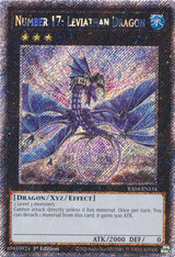 Number 17: Leviathan Dragon (Platinum Secret Rare) (RA04-EN154) - Yu-Gi-Oh!
