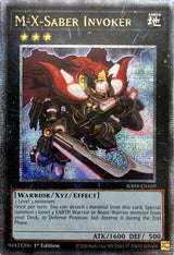 M-X-Saber Invoker (Quarter Century Secret Rare) (RA04-EN169) - Yu-Gi-Oh!