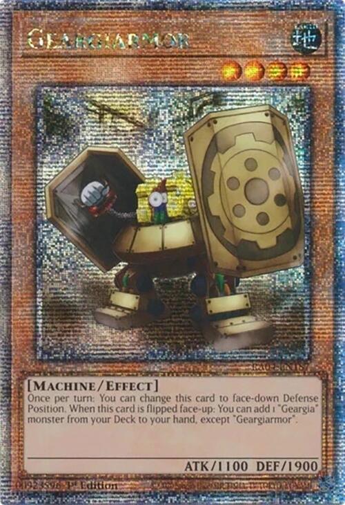 Geargiarmor (Quarter Century Secret Rare) (RA04-EN187) - Yu-Gi-Oh!