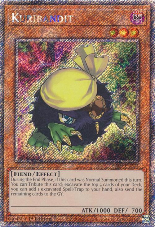 Kuribandit (Platinum Secret Rare) (RA04-EN221) - Yu-Gi-Oh!