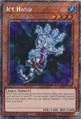 Ice Hand (Platinum Secret Rare) (RA04-EN225) - Yu-Gi-Oh!