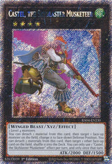 Castel, the Skyblaster Musketeer (Platinum Secret Rare) (RA04-EN230) - Yu-Gi-Oh!