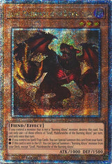 Graff, Malebranche of the Burning Abyss (Quarter Century Secret Rare) (RA04-EN234) - Yu-Gi-Oh!
