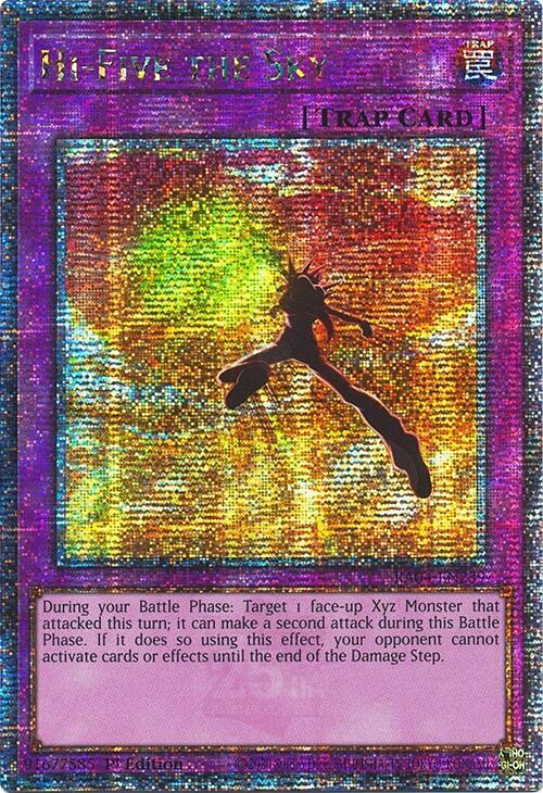 Hi-Five the Sky (Quarter Century Secret Rare) (RA04-EN239) - Yu-Gi-Oh!