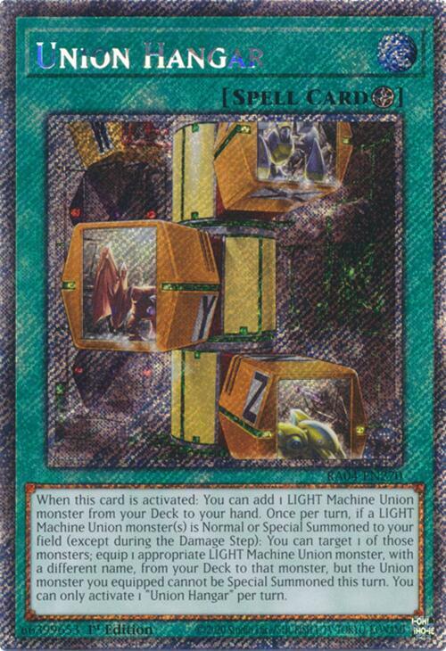 Union Hangar (Platinum Secret Rare)