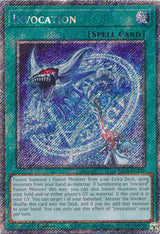Invocation (Platinum Secret Rare) (RA04-EN281) - Yu-Gi-Oh!