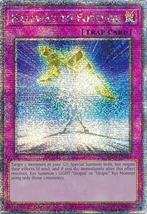 Halfway to Forever (Quarter Century Secret Rare) (RA04-EN285) - Yu-Gi-Oh!