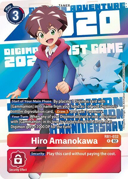 Hiro Amanokawa (Digimon Animation Series 25th Anniversary Set)