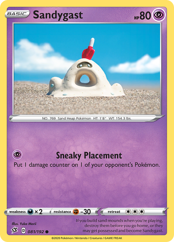 Sandygast (081/192) [Sword & Shield: Rebel Clash] - Pokémon