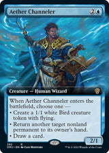 Aether Channeler (Extended Art) [Dominaria United] - Magic: The Gathering