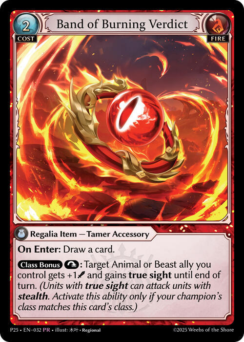 Band of Burning Verdict