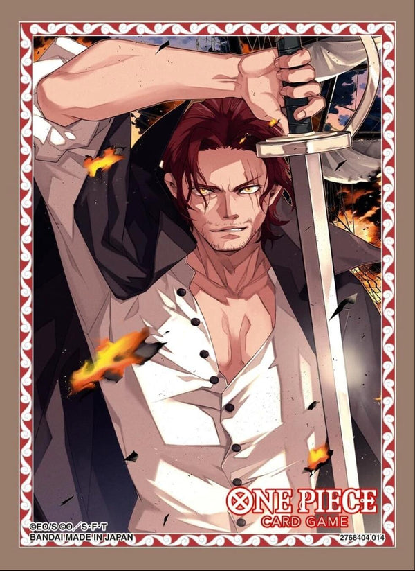 Bandai: 70ct Card Sleeves - Assortment 10 (Shanks) - Bandai