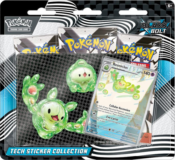 Scarlet & Violet: Black Bolt - Tech Sticker Collection - Pokémon