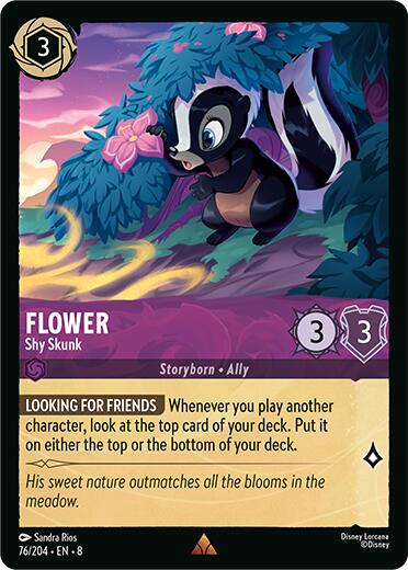 Flower - Shy Skunk (76/204) [Reign of Jafar]