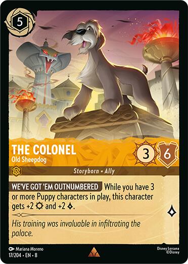 The Colonel - Old Sheepdog (17/204) [Reign of Jafar] - Disney