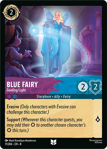 Blue Fairy - Guiding Light (71/204) [Reign of Jafar] - Disney