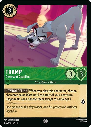 Tramp -Observant Guardian (87/204) [Reign of Jafar]