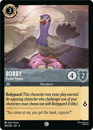 Bobby - Purple Pigeon (182/204) [Reign of Jafar] - Disney