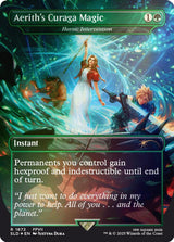 Aerith's Curaga Magic - Heroic Intervention (Rainbow Foil) [Secret Lair Drop Series] - Magic: The Gathering