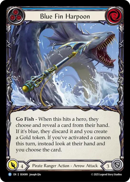Blue Fin Harpoon [SEA089] (High Seas) - Flesh And Blood