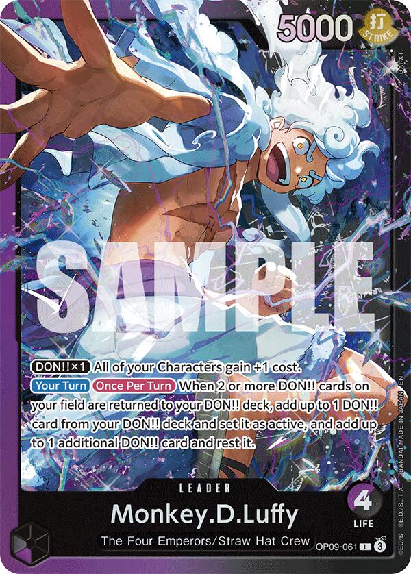 Monkey.D.Luffy (OP09-061) [Starter Deck: Purple/Black Monkey.D.Luffy] - Bandai