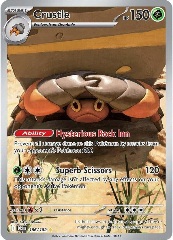 Crustle - 186/182 - Pokémon