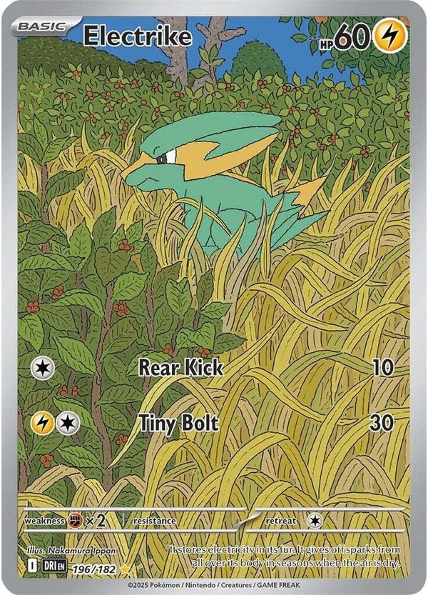 Electrike - 196/182 (DRI 196/182) - Pokémon