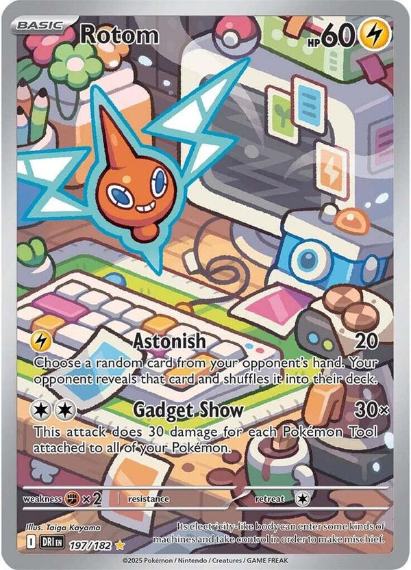 Rotom - 197/182 (DRI 197/182) - Pokémon