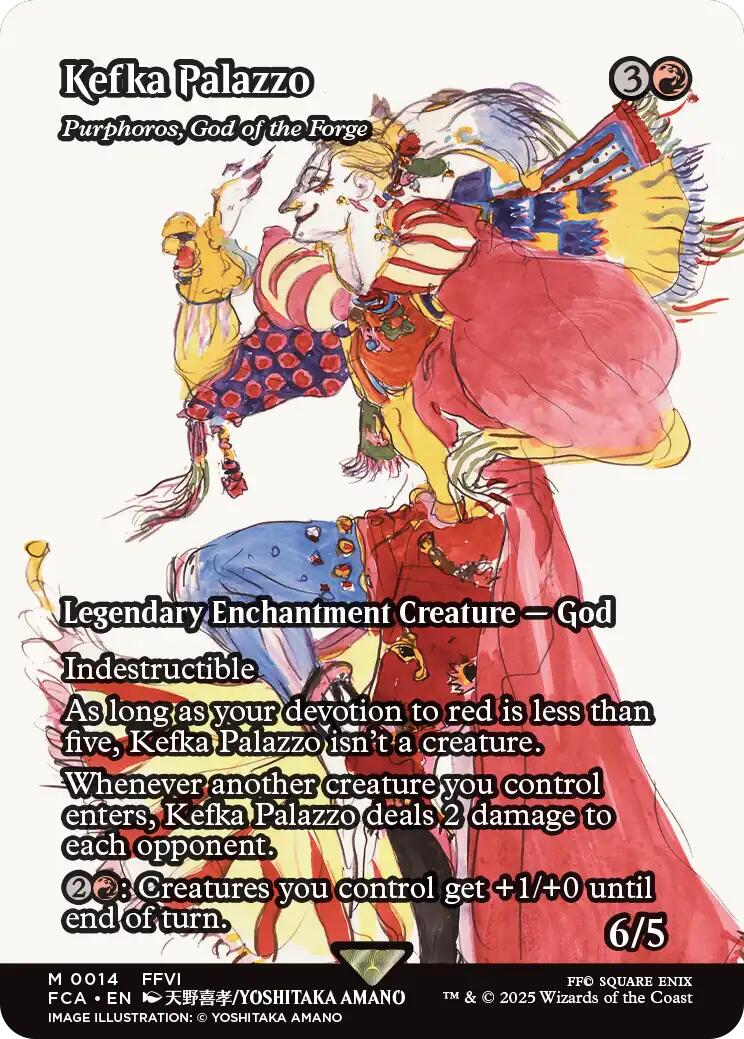 Kefka Palazzo - Purphoros, God of the Forge (Showcase) [FINAL FANTASY : Through the Ages]